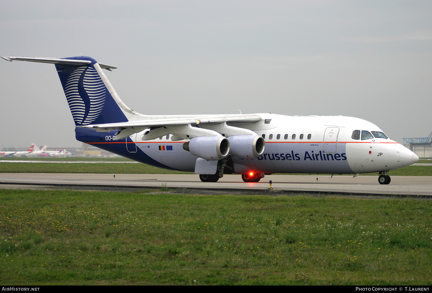 Aircraft Photo of OO-DJP | British Aerospace Avro 146-RJ85 | SN Brussels Airlines | AirHistory.net #223876