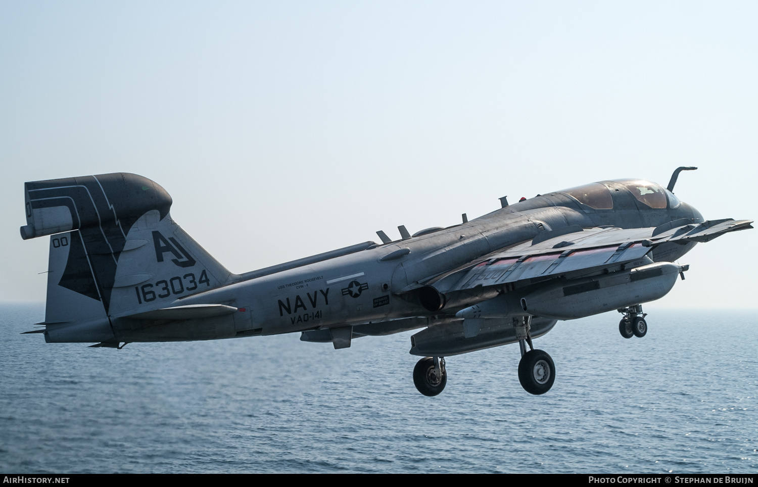 Aircraft Photo of 163034 | Grumman EA-6B Prowler (G-128) | USA - Navy | AirHistory.net #223900