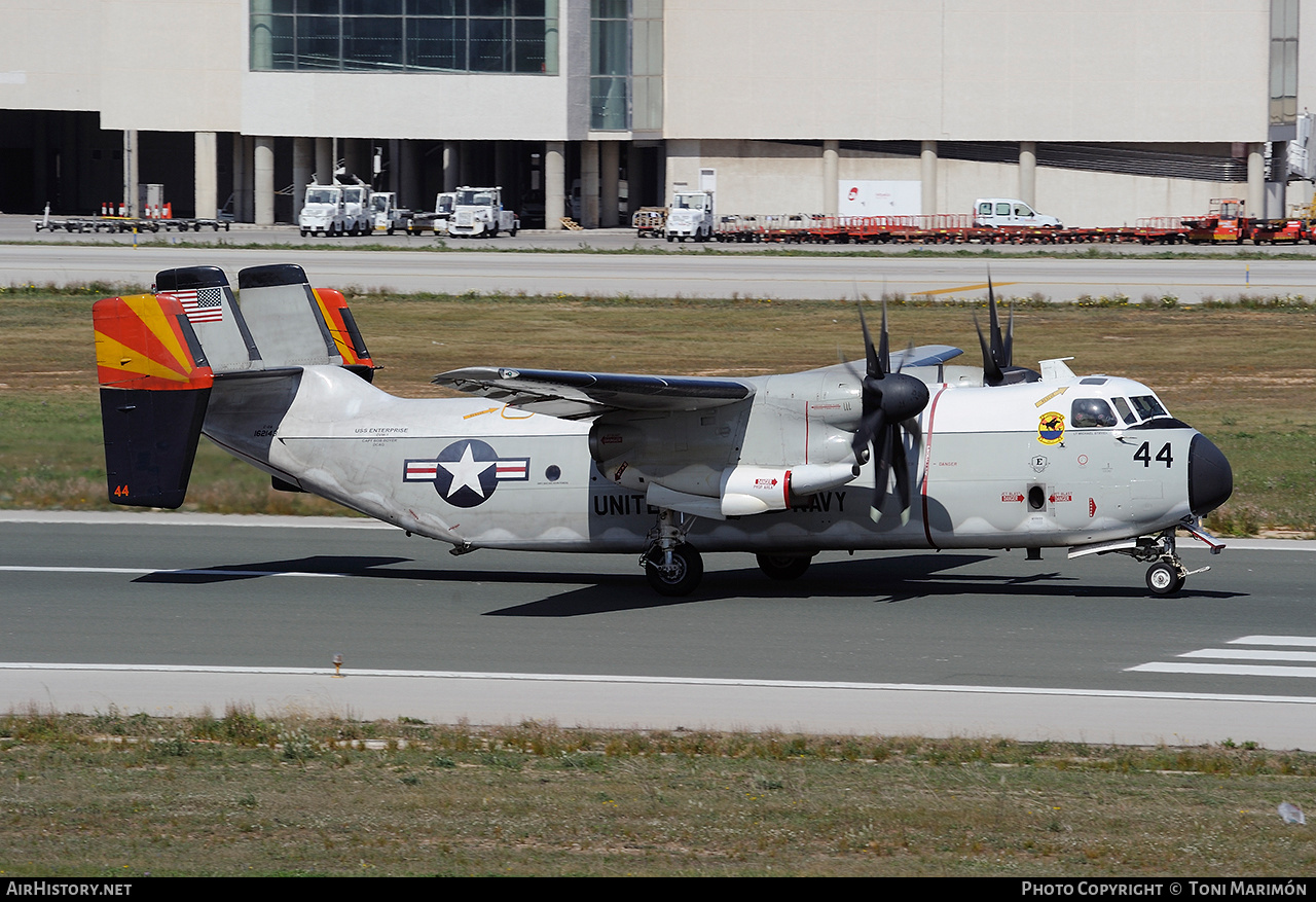 Aircraft Photo of 162143 | Grumman C-2C Greyhound | USA - Navy | AirHistory.net #223923