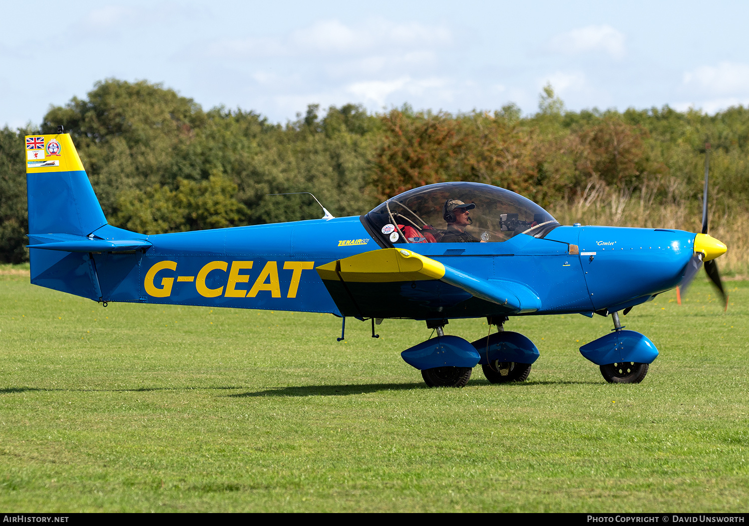 Aircraft Photo of G-CEAT | Zenair CH-601 HDS Zodiac | AirHistory.net #223952