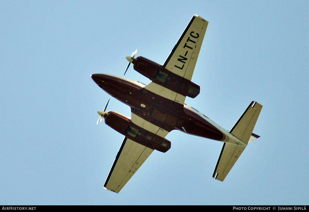 Aircraft Photo of LN-TTC | Piper PA-31-350 Navajo Chieftain | Blom Geomatics | AirHistory.net #223965
