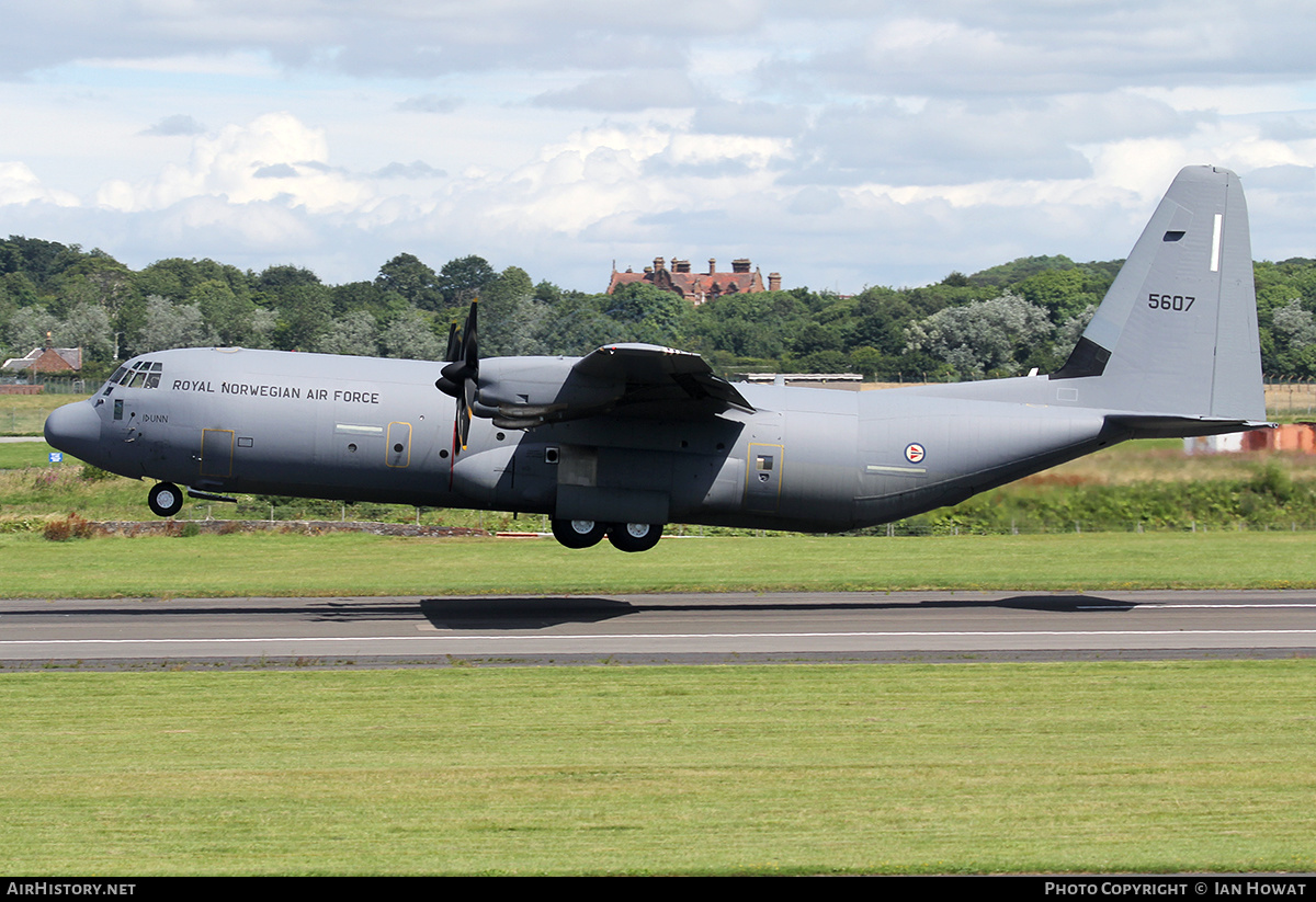 Aircraft Photo of 5607 | Lockheed Martin C-130J-30 Hercules | Norway - Air Force | AirHistory.net #223967