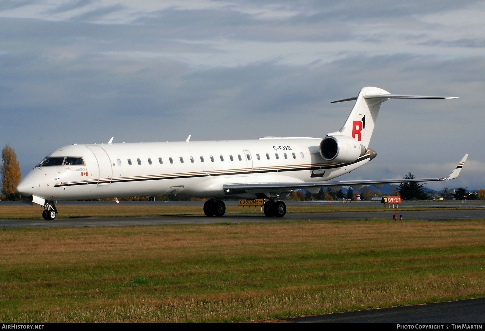 Aircraft Photo of C-FJXB | Bombardier CRJ-701ER (CL-600-2C10) | R1 Airlines | AirHistory.net #223971