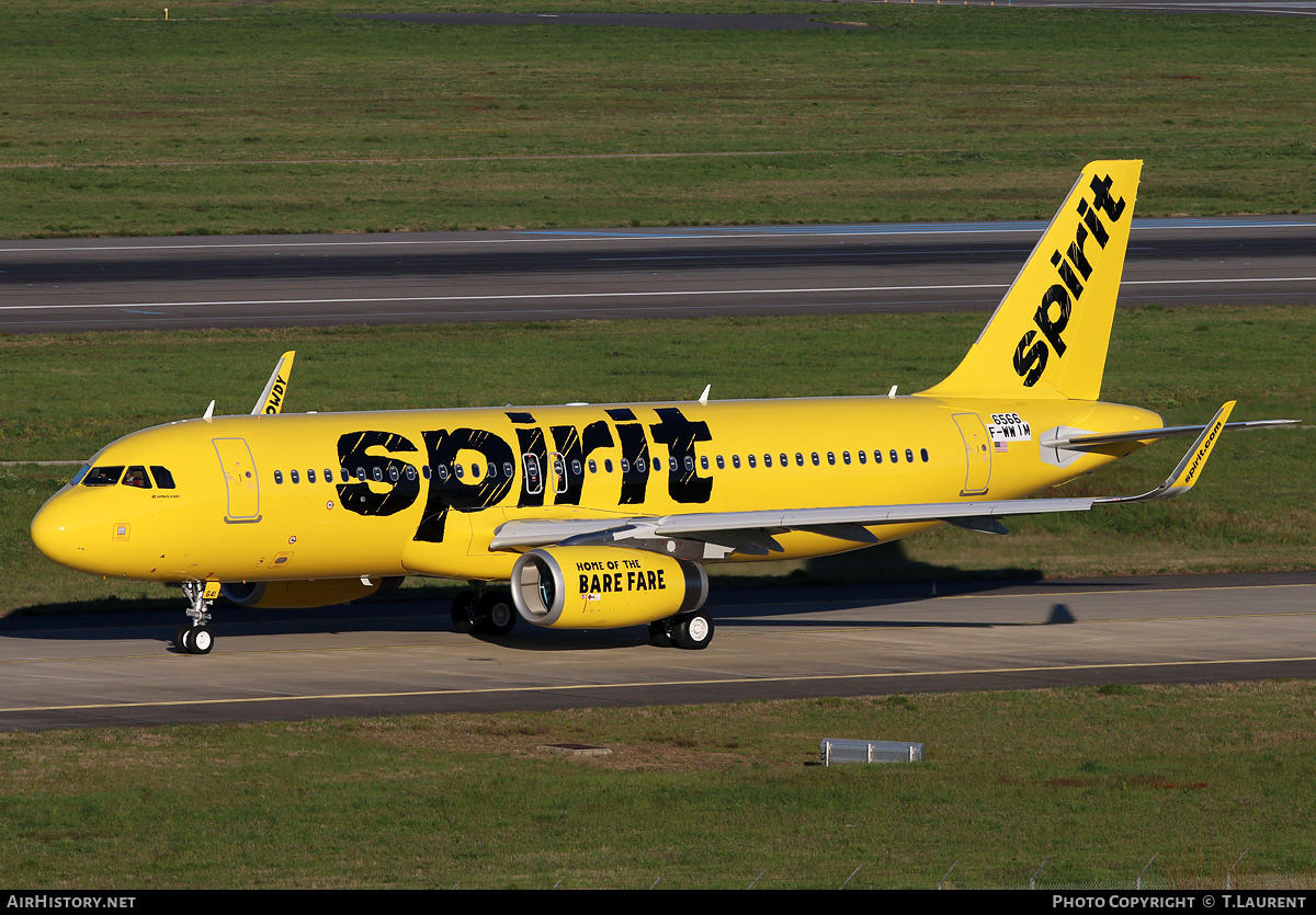 Aircraft Photo of F-WWIM | Airbus A320-232 | Spirit Airlines | AirHistory.net #223994