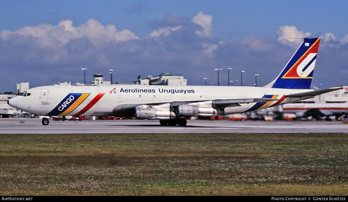 Aircraft Photo of CX-BPL | Boeing 707-331C | Aerolíneas Uruguayas Cargo | AirHistory.net #224013