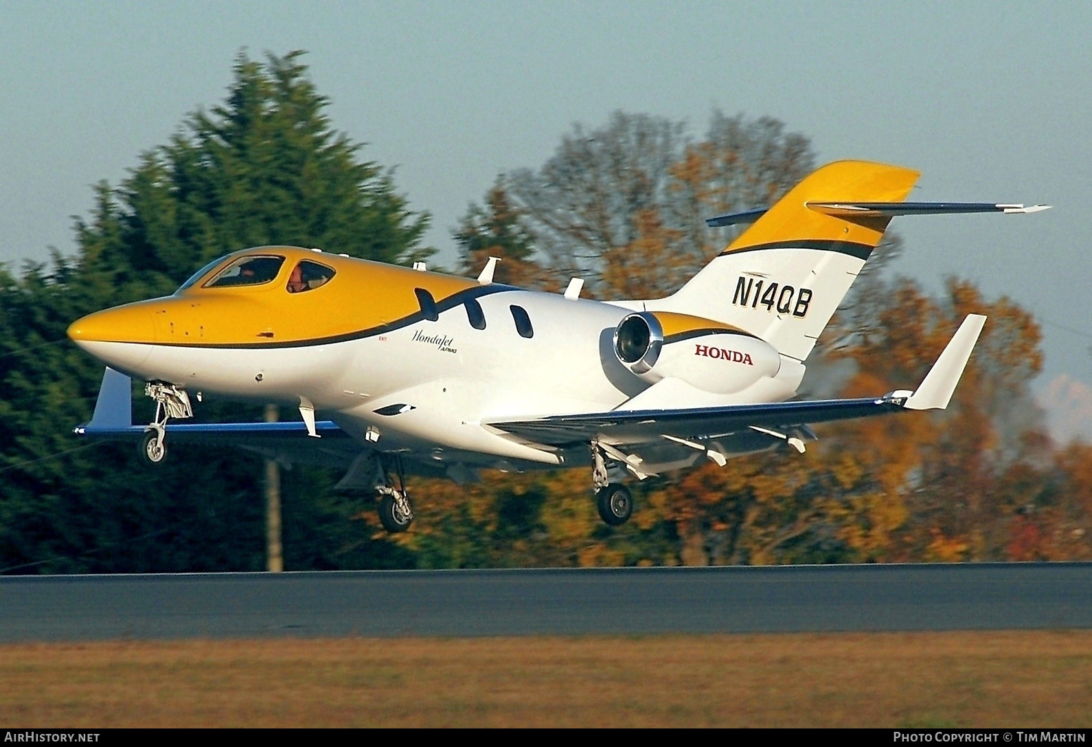 Aircraft Photo of N14QB | Honda HA-420 HondaJet | AirHistory.net #224031