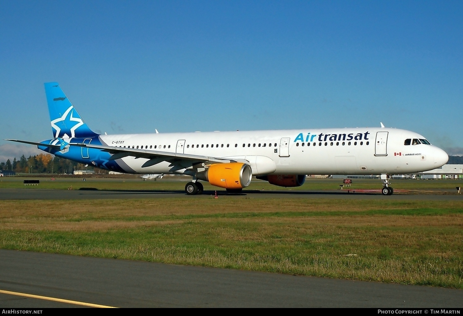 Aircraft Photo of C-GTXY | Airbus A321-211 | Air Transat | AirHistory.net #224033
