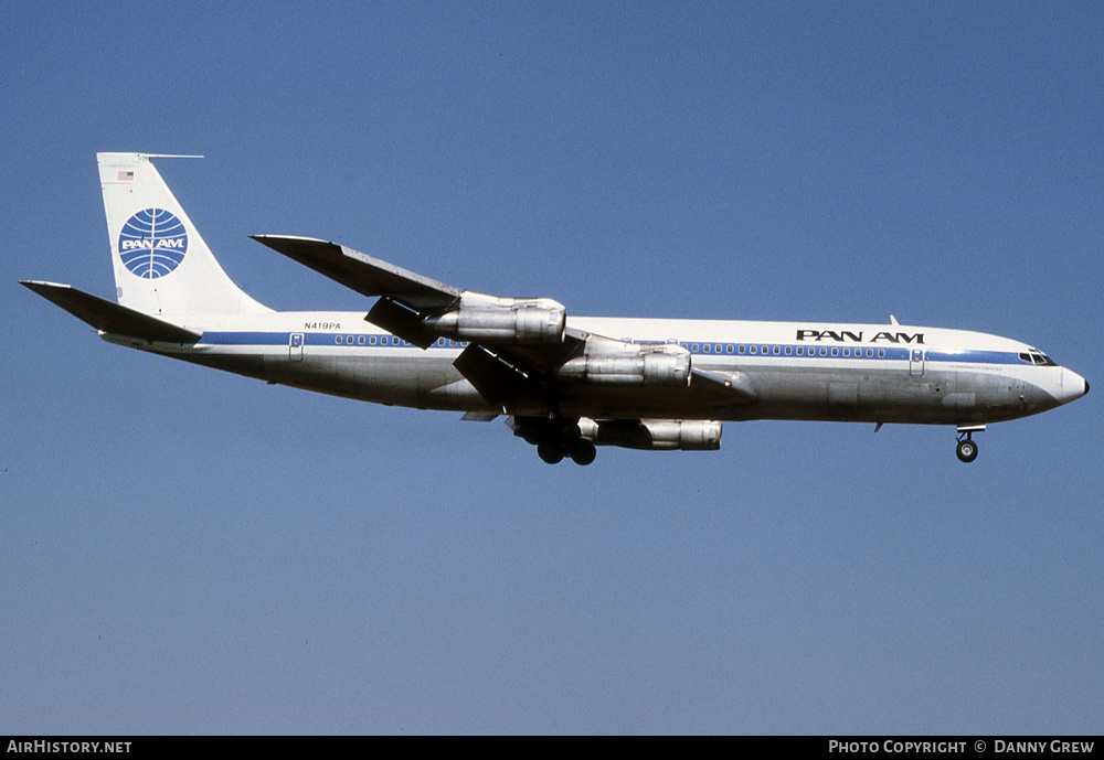 Aircraft Photo of N419PA | Boeing 707-321B | Pan American World Airways - Pan Am | AirHistory.net #224050