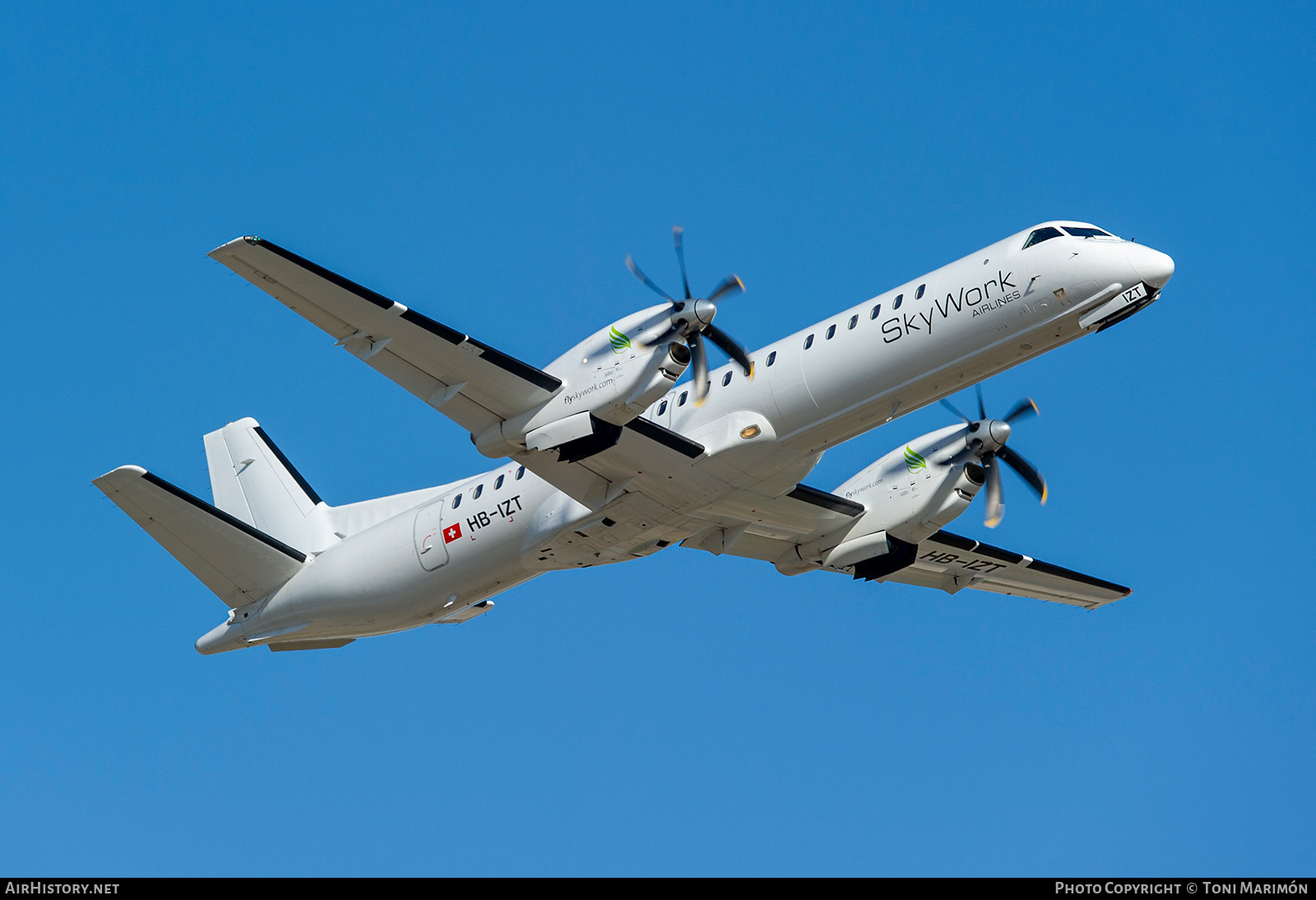 Aircraft Photo of HB-IZT | Saab 2000 | SkyWork Airlines | AirHistory.net #224051