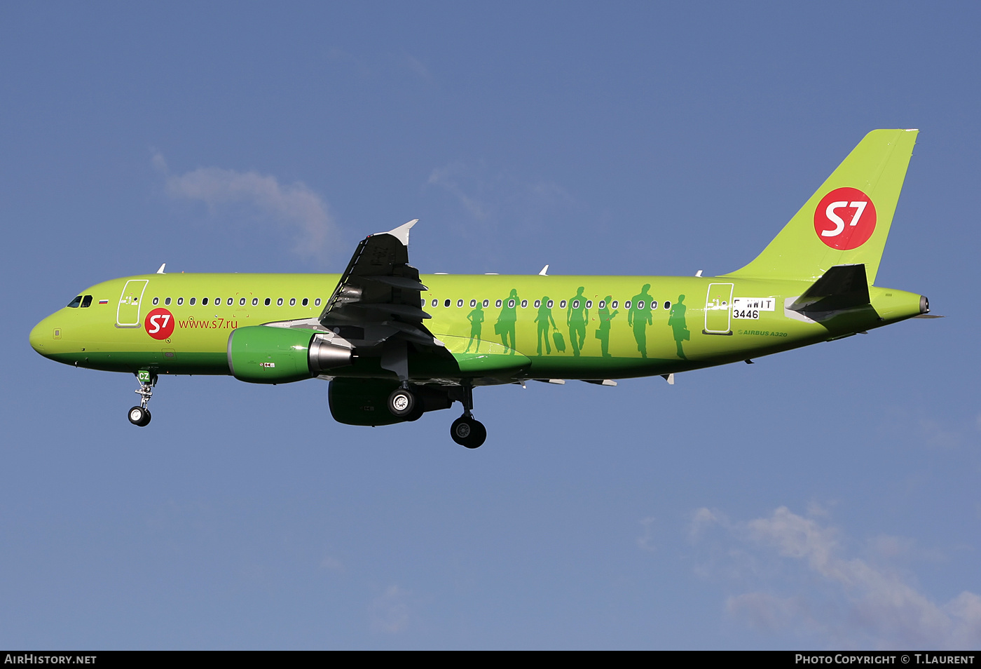 Aircraft Photo of F-WWIT | Airbus A320-214 | S7 Airlines | AirHistory.net #224055