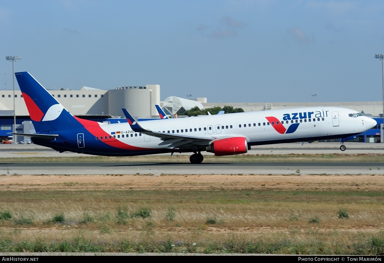 Aircraft Photo of D-AZUG | Boeing 737-9GP/ER | Azur Air | AirHistory.net #224058