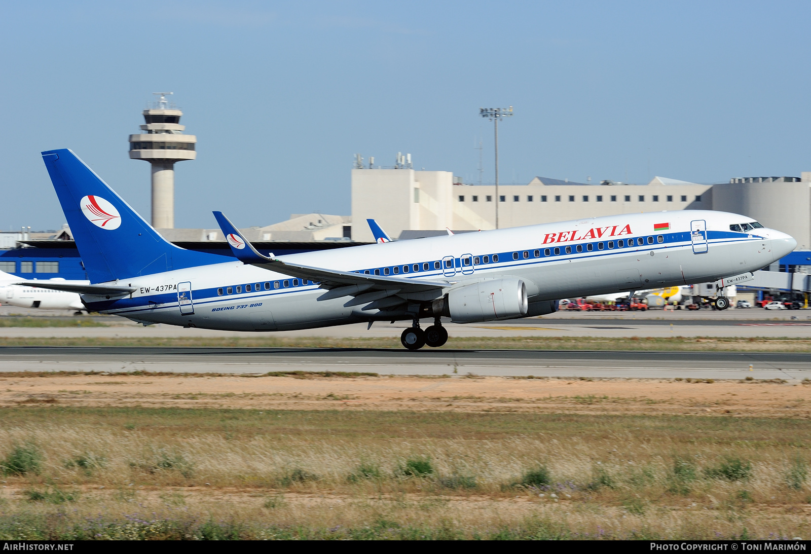 Aircraft Photo of EW-437PA | Boeing 737-8K5 | Belavia | AirHistory.net #224061