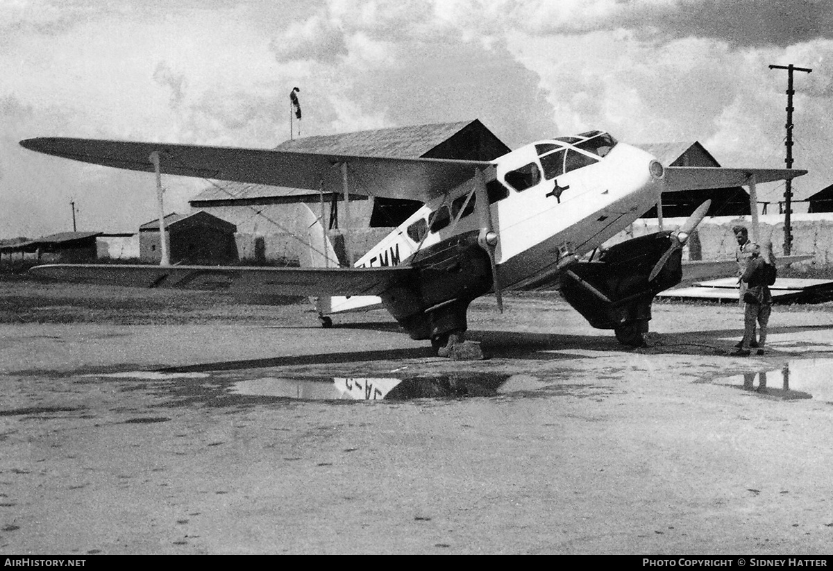 Aircraft Photo of G-AEMM | De Havilland D.H. 89 Dragon Rapide | AirHistory.net #224082