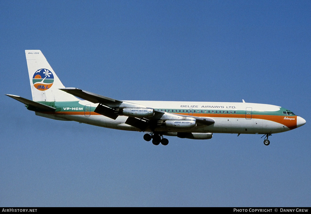 Aircraft Photo of VP-HCM | Boeing 720-022 | Belize Airways | AirHistory.net #224103