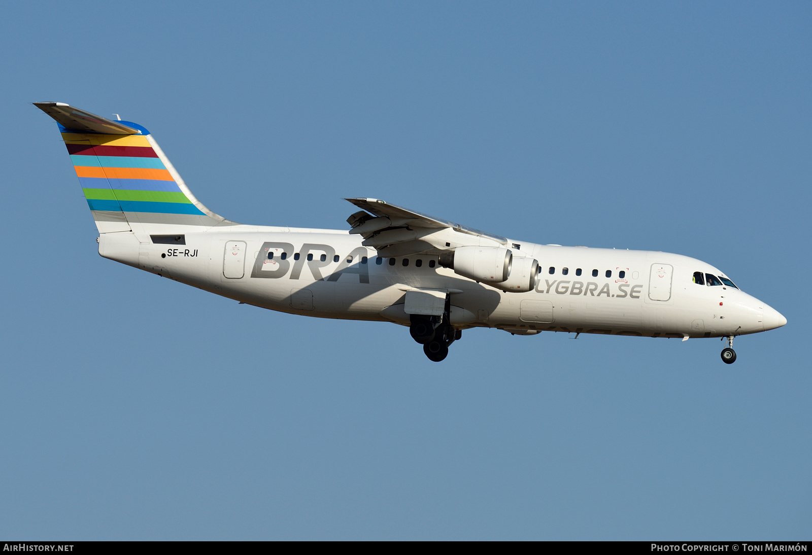 Aircraft Photo of SE-RJI | BAE Systems Avro 146-RJ100 | BRA - Braathens Regional Airlines | AirHistory.net #224117