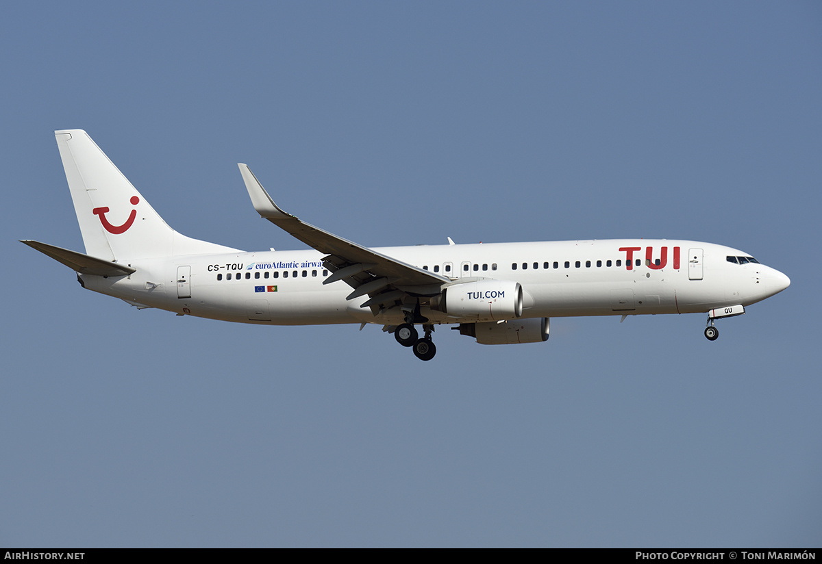 Aircraft Photo of CS-TQU | Boeing 737-8K2 | TUI | AirHistory.net #224127