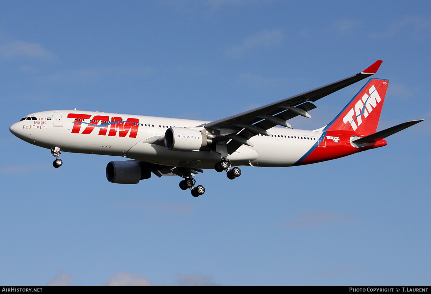 Aircraft Photo of F-WWKV | Airbus A330-223 | TAM Linhas Aéreas | AirHistory.net #224128