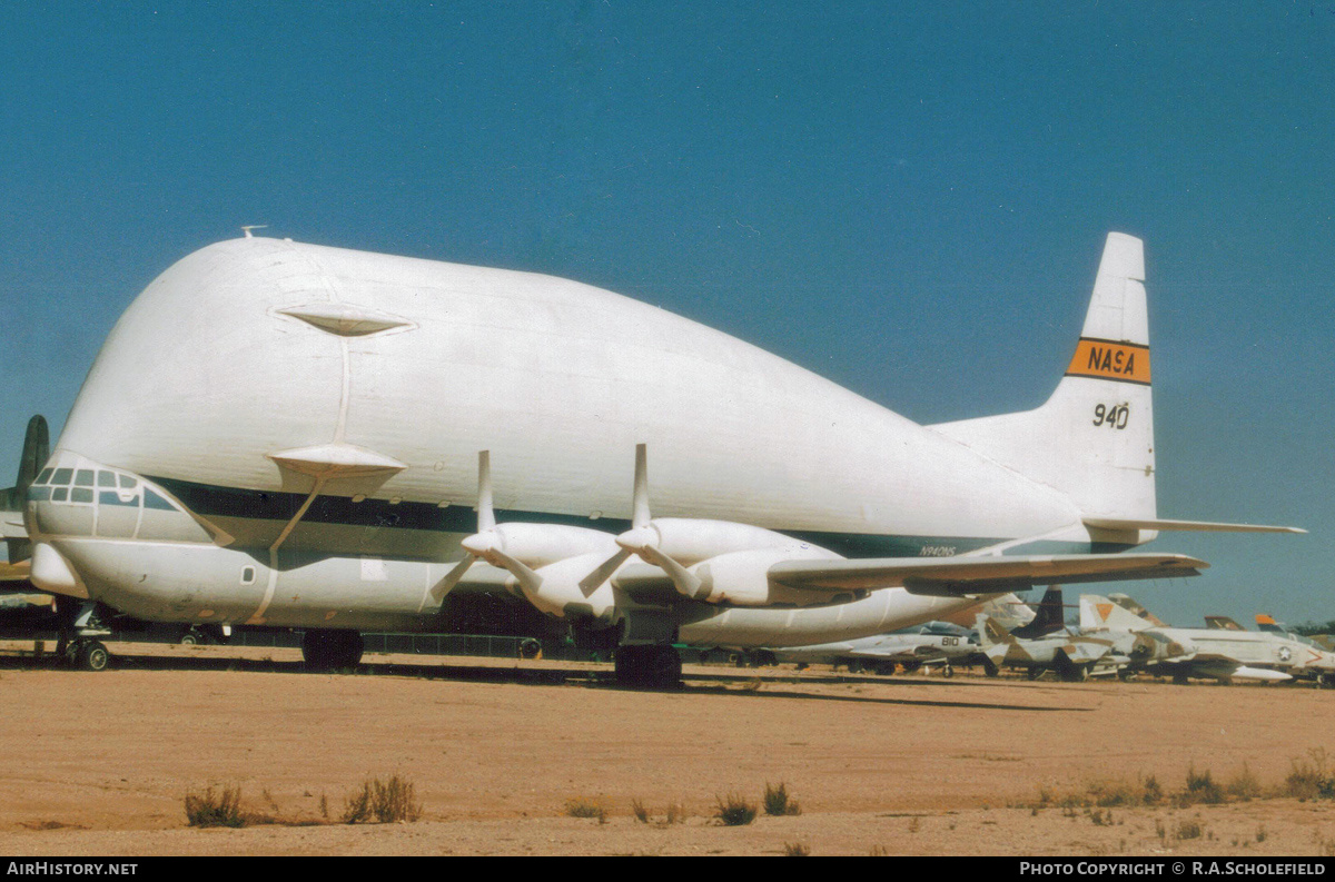 Aircraft Photo of N940NS / NASA 940 | Aero Spacelines 377SG Super Guppy | NASA - National Aeronautics and Space Administration | AirHistory.net #224144
