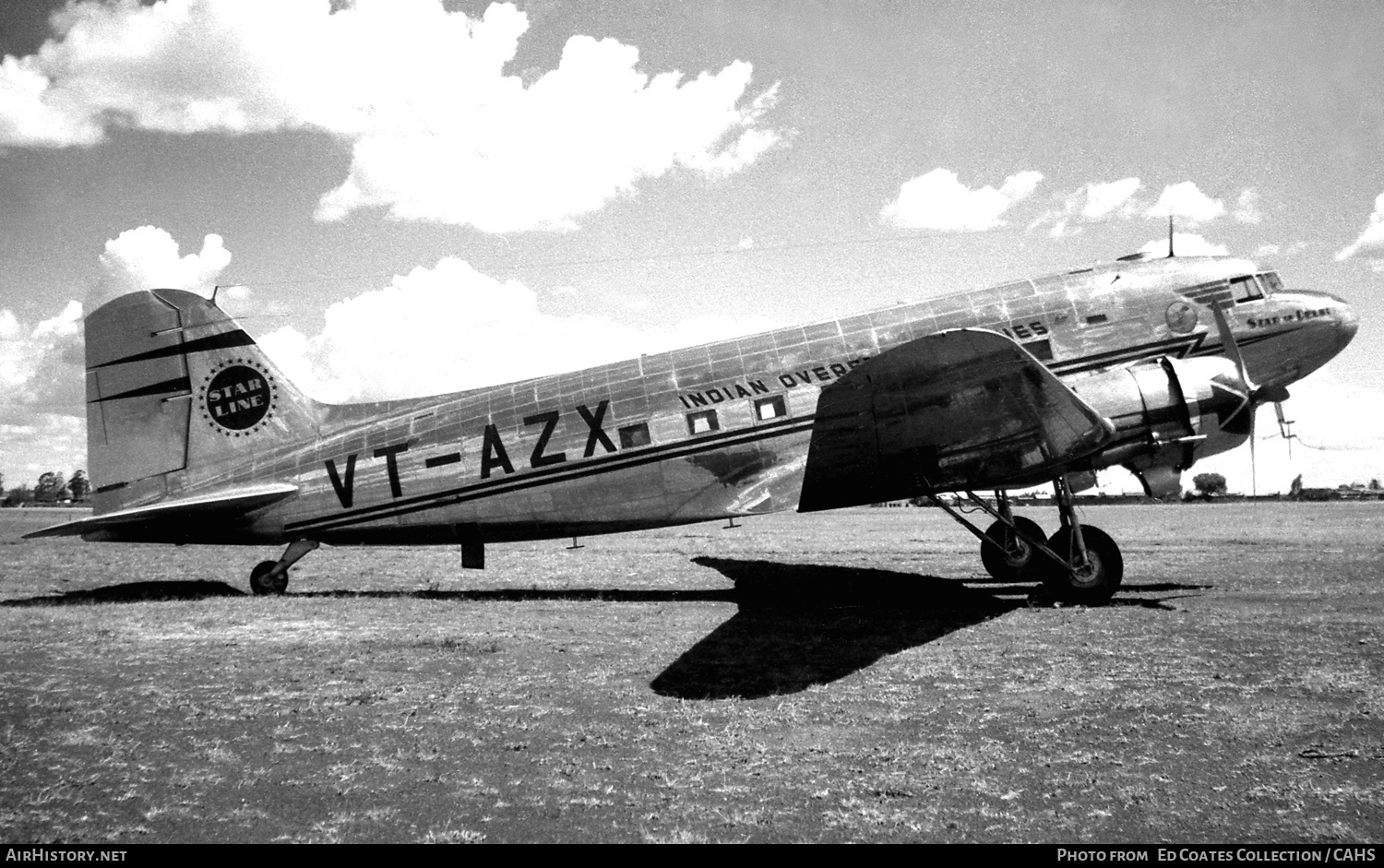 Aircraft Photo of VT-AZX | Douglas C-47A Skytrain | Indian Overseas Airlines | AirHistory.net #224145