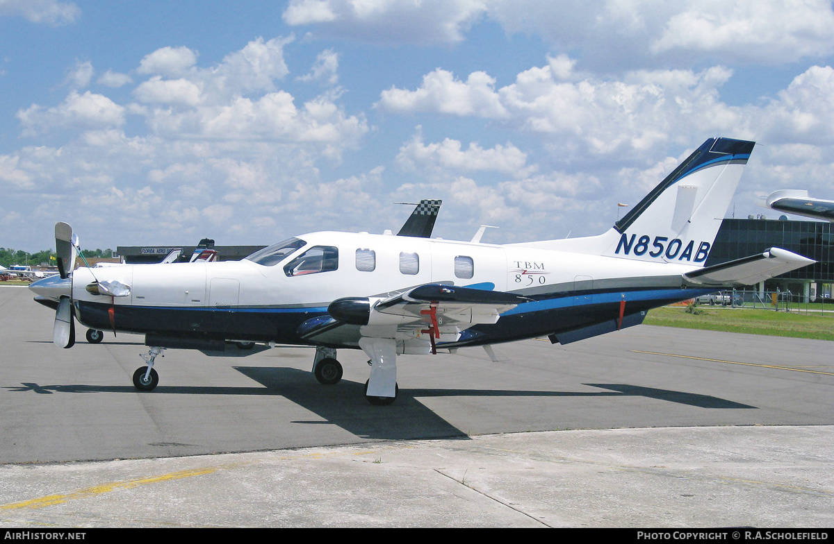 Aircraft Photo of N850AB | Socata TBM-700 | AirHistory.net #224162
