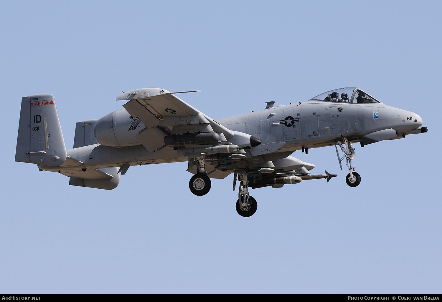 Aircraft Photo of 78-0611 | Fairchild A-10C Thunderbolt II | USA - Air Force | AirHistory.net #224164