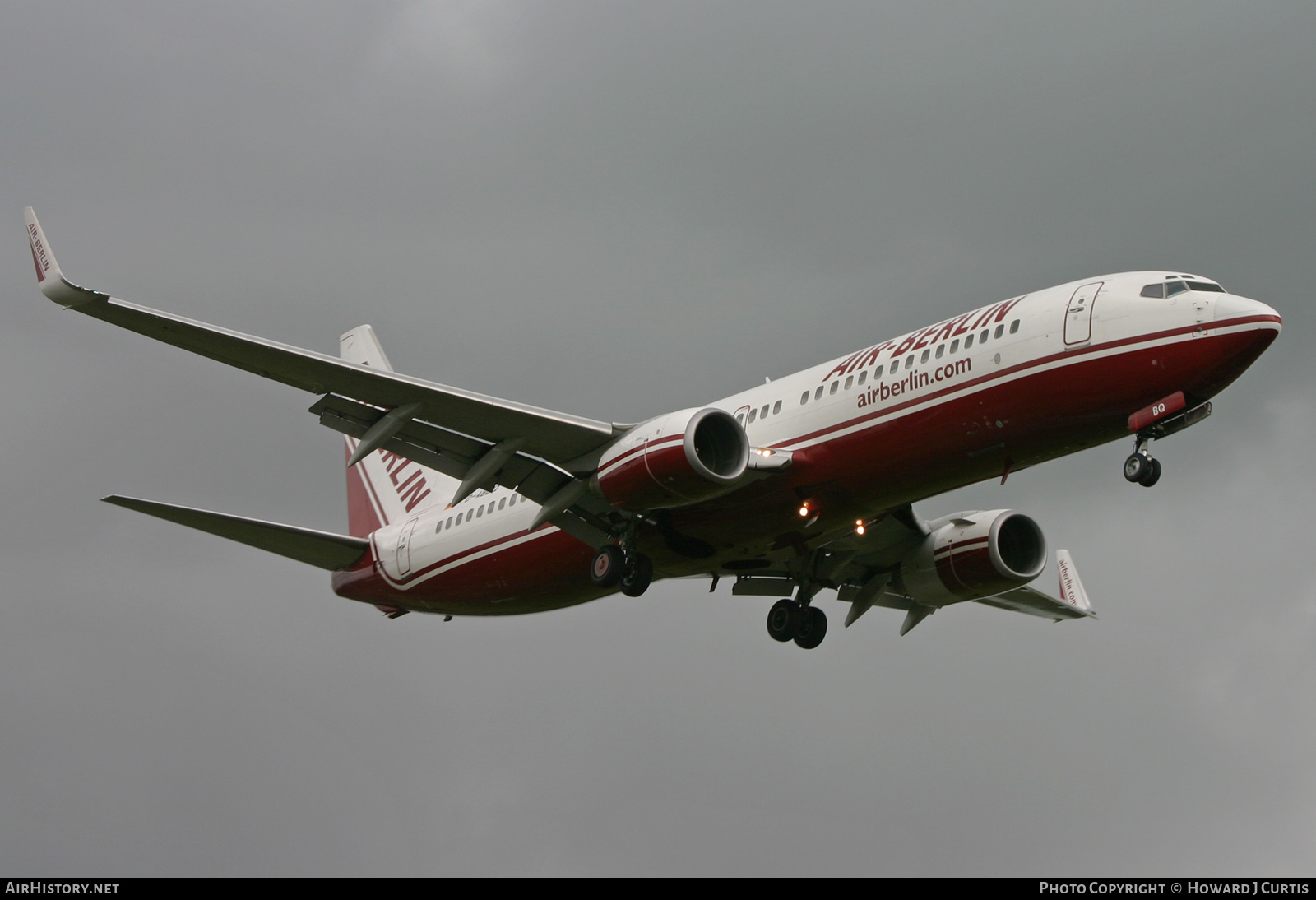 Aircraft Photo of D-ABBQ | Boeing 737-86N | Air Berlin | AirHistory.net #224165