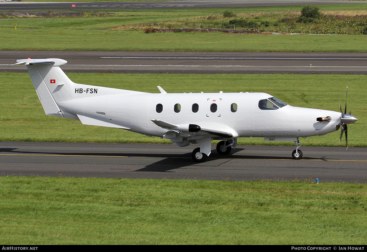 Aircraft Photo of HB-FSN | Pilatus PC-12NG (PC-12/47E) | AirHistory.net #224184