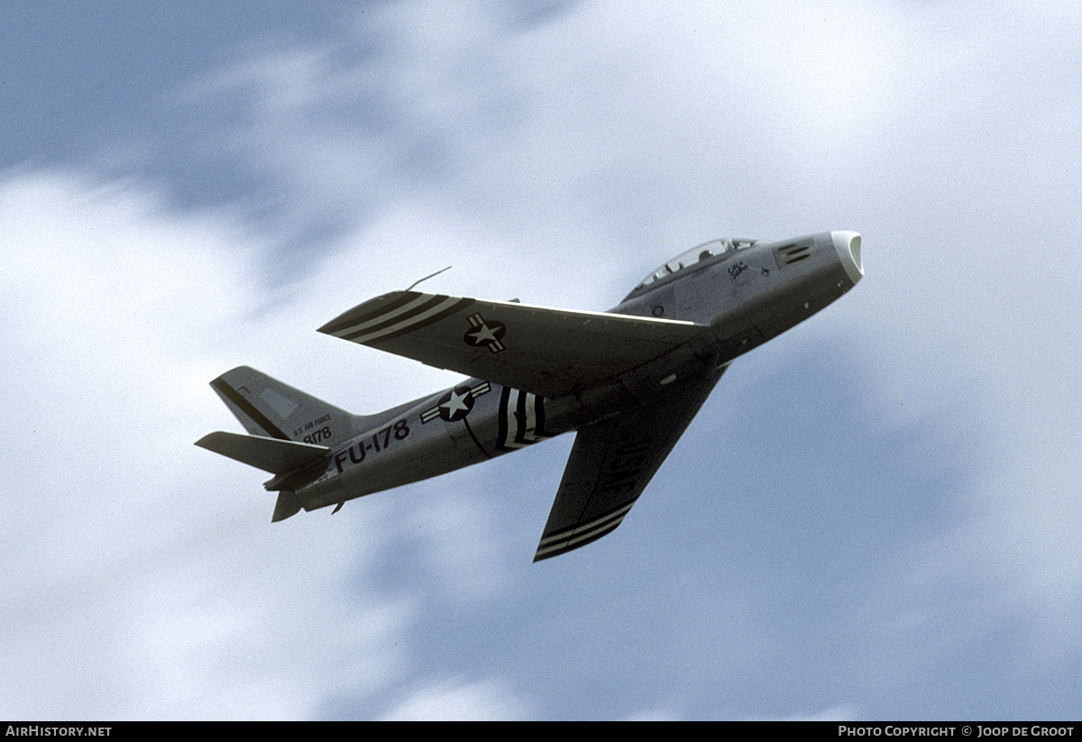 Aircraft Photo of G-SABR / 8178 | North American F-86A Sabre | USA - Air Force | AirHistory.net #224189