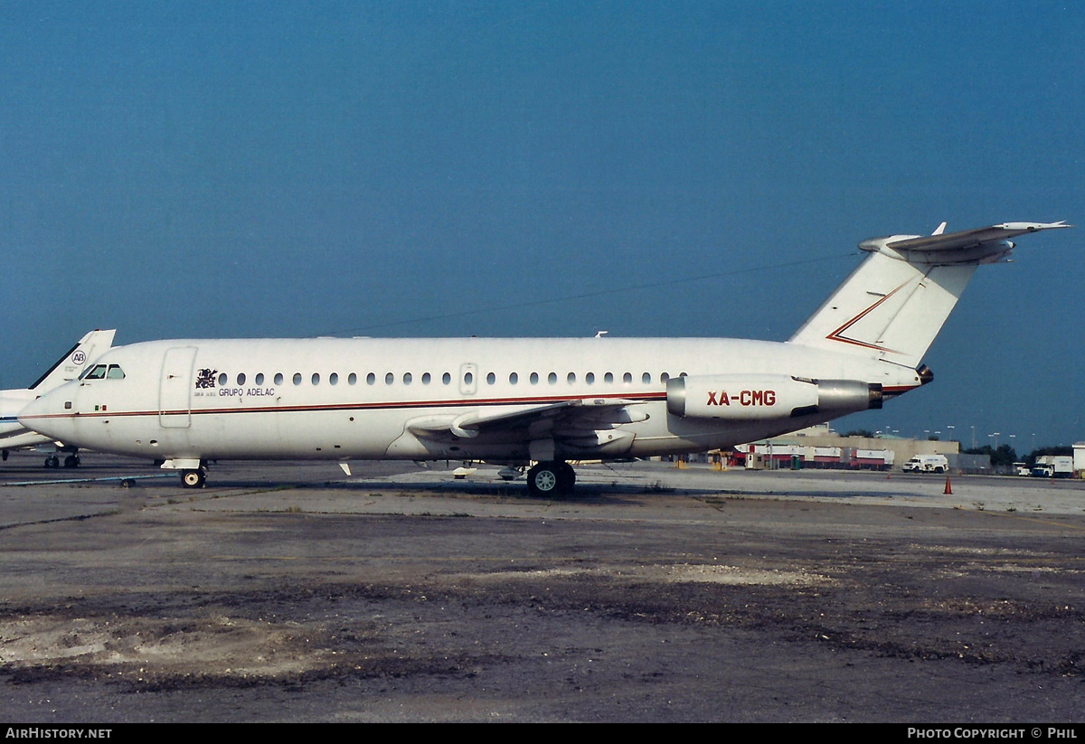 Aircraft Photo of XA-CMG | BAC 111-401AK One-Eleven | Grupo Adelac | AirHistory.net #224194