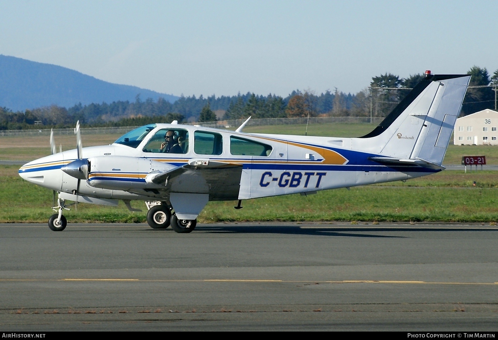 Aircraft Photo of C-GBTT | Beech 95-B55 Baron | AirHistory.net #224215