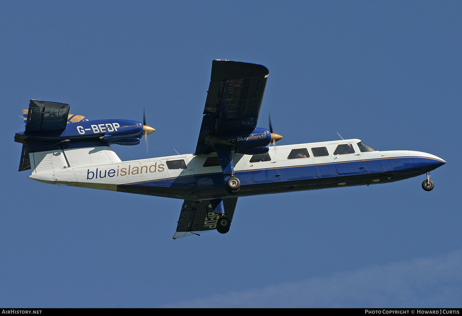 Aircraft Photo of G-BEDP | Britten-Norman BN-2A Mk.3-2 Trislander | Blue Islands | AirHistory.net #224217