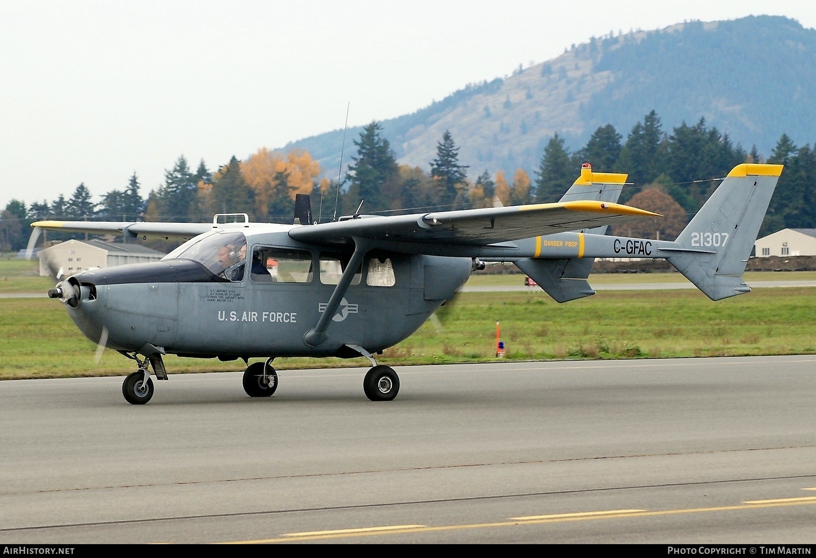 Aircraft Photo of C-GFAC / 21307 | Cessna O-2A Super Skymaster | USA - Air Force | AirHistory.net #224223