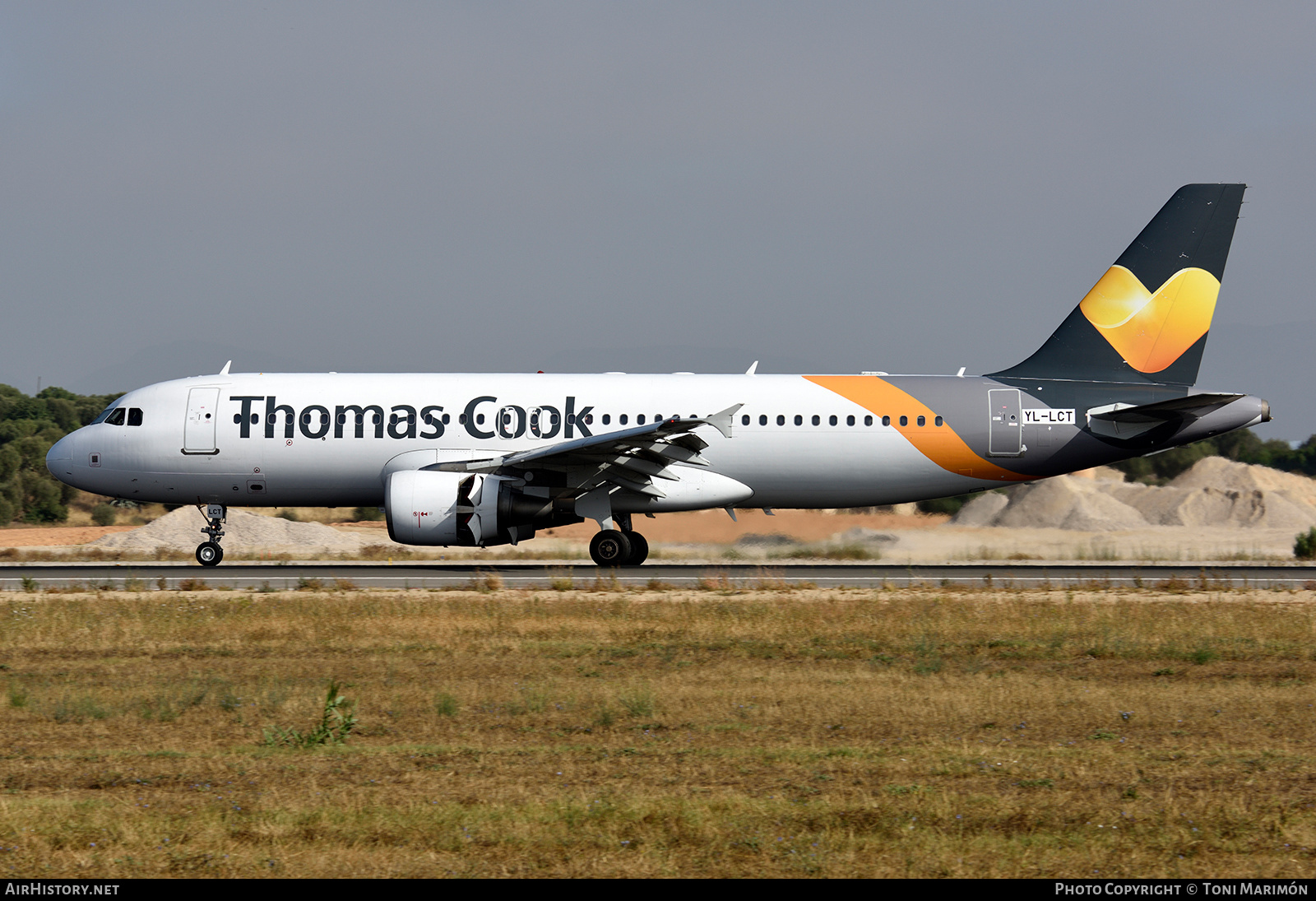 Aircraft Photo of YL-LCT | Airbus A320-214 | Thomas Cook Airlines | AirHistory.net #224226