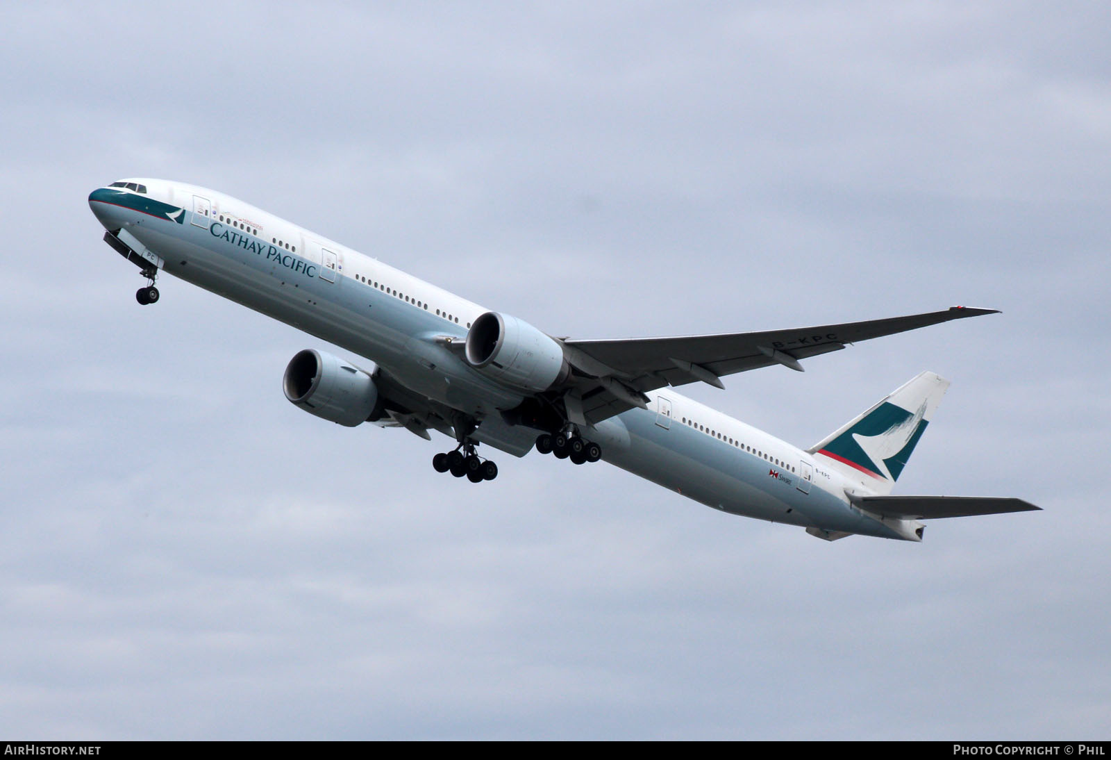 Aircraft Photo of B-KPC | Boeing 777-367/ER | Cathay Pacific Airways | AirHistory.net #224247