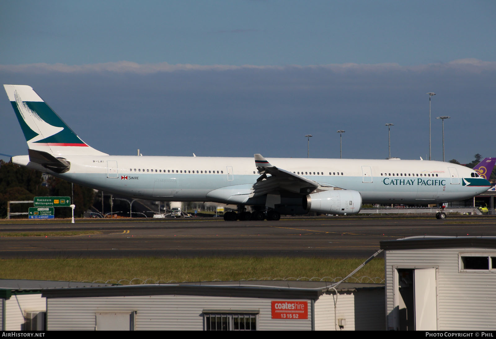 Aircraft Photo of B-LAI | Airbus A330-342 | Cathay Pacific Airways | AirHistory.net #224250