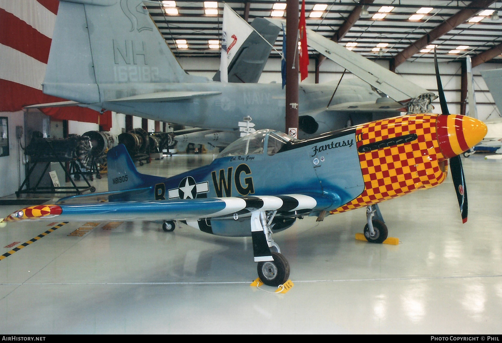 Aircraft Photo of N81905 | Fischer-Van Norman P-51 Mustang | USA - Air Force | AirHistory.net #224261