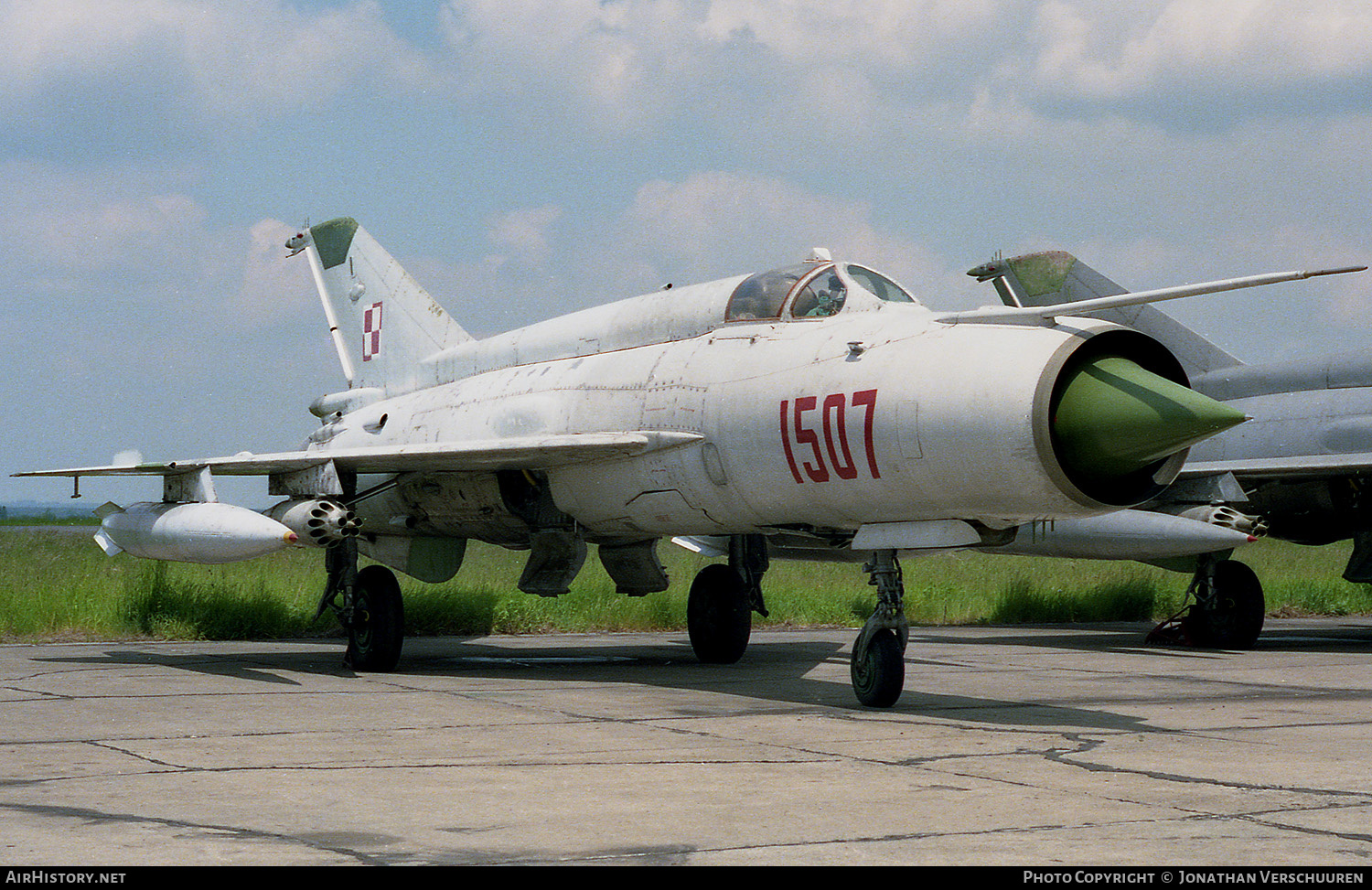 Aircraft Photo of 1507 | Mikoyan-Gurevich MiG-21R | Poland - Air Force | AirHistory.net #224284