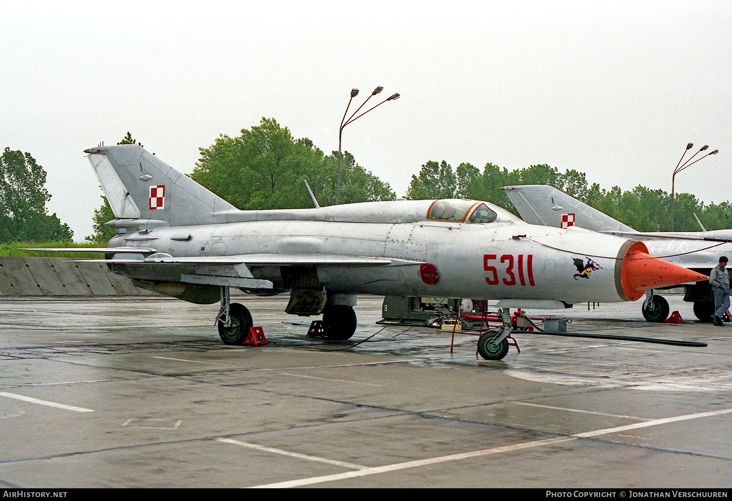 Aircraft Photo of 5311 | Mikoyan-Gurevich MiG-21PFM | Poland - Air Force | AirHistory.net #224290
