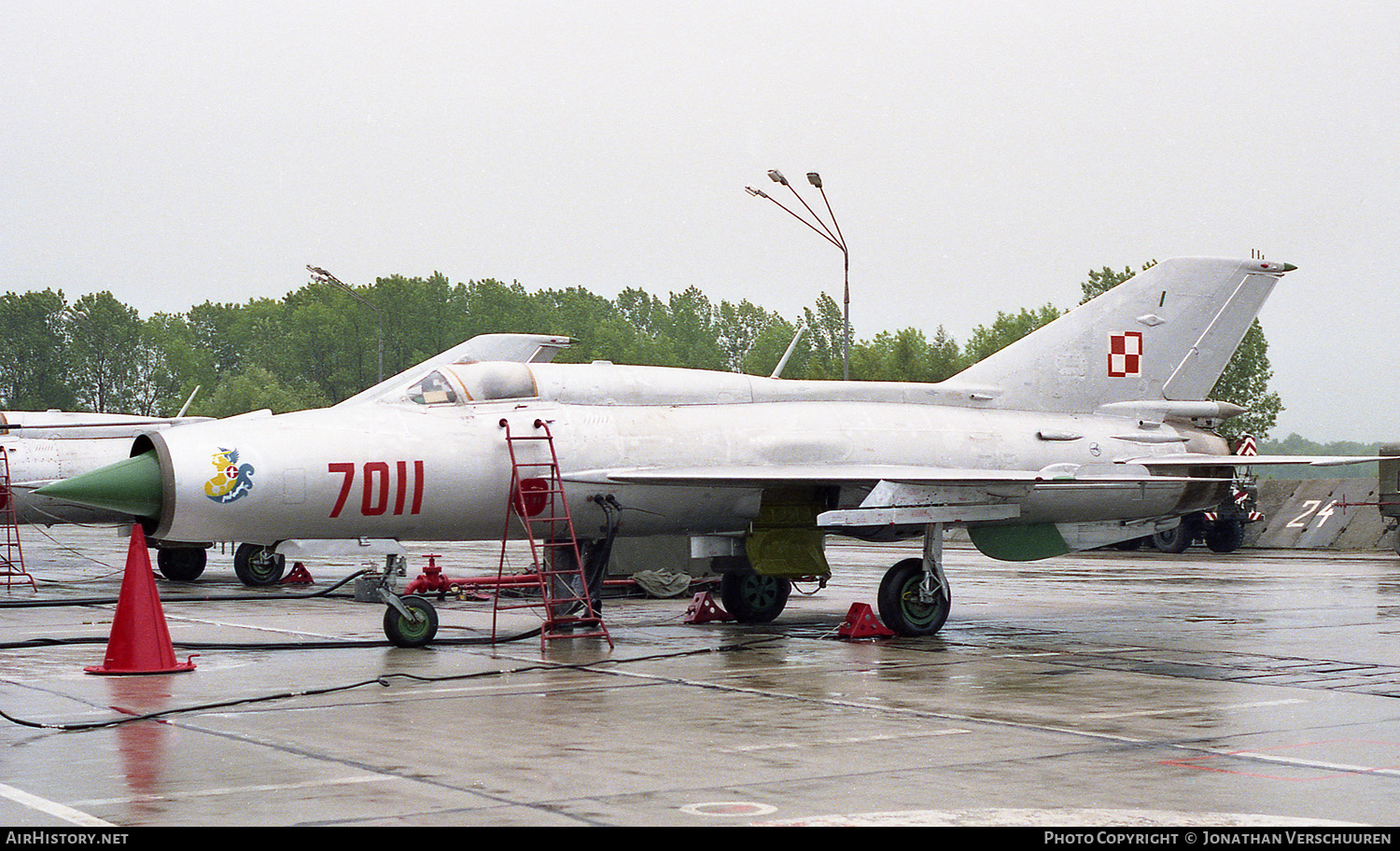 Aircraft Photo of 7011 | Mikoyan-Gurevich MiG-21PFM | Poland - Air Force | AirHistory.net #224291