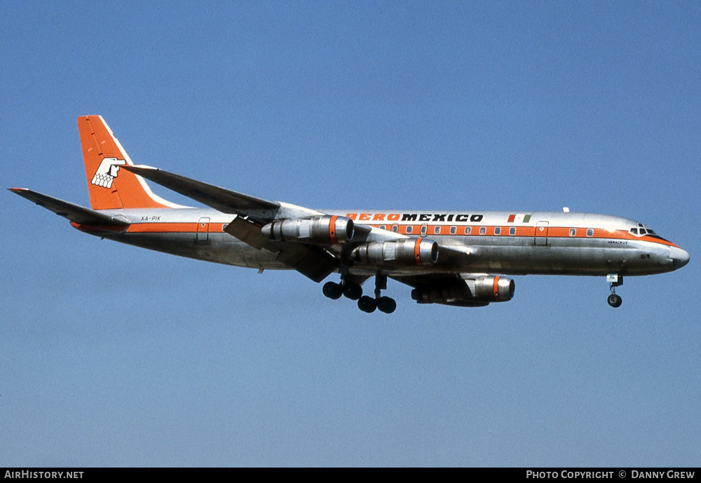 Aircraft Photo of XA-PIK | Douglas DC-8-51 | AeroMéxico | AirHistory.net #224293