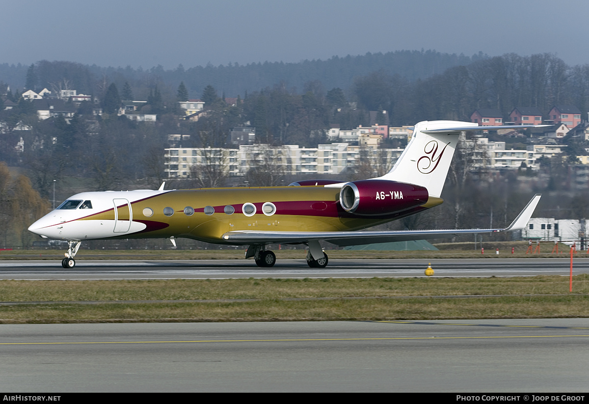 Aircraft Photo of A6-YMA | Gulfstream Aerospace G-V-SP Gulfstream G550 | AirHistory.net #224295