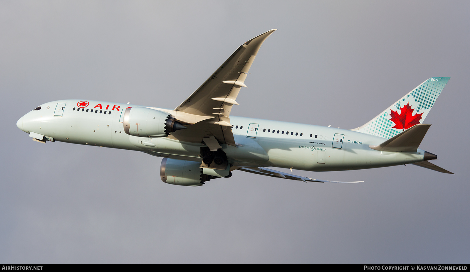 Aircraft Photo of C-GHPX | Boeing 787-8 Dreamliner | Air Canada | AirHistory.net #224313