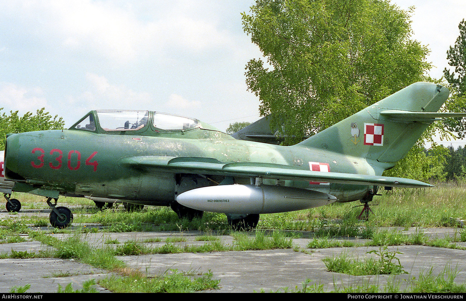 Aircraft Photo of 3304 | Mikoyan-Gurevich MiG-15UTI | Poland - Navy | AirHistory.net #224315