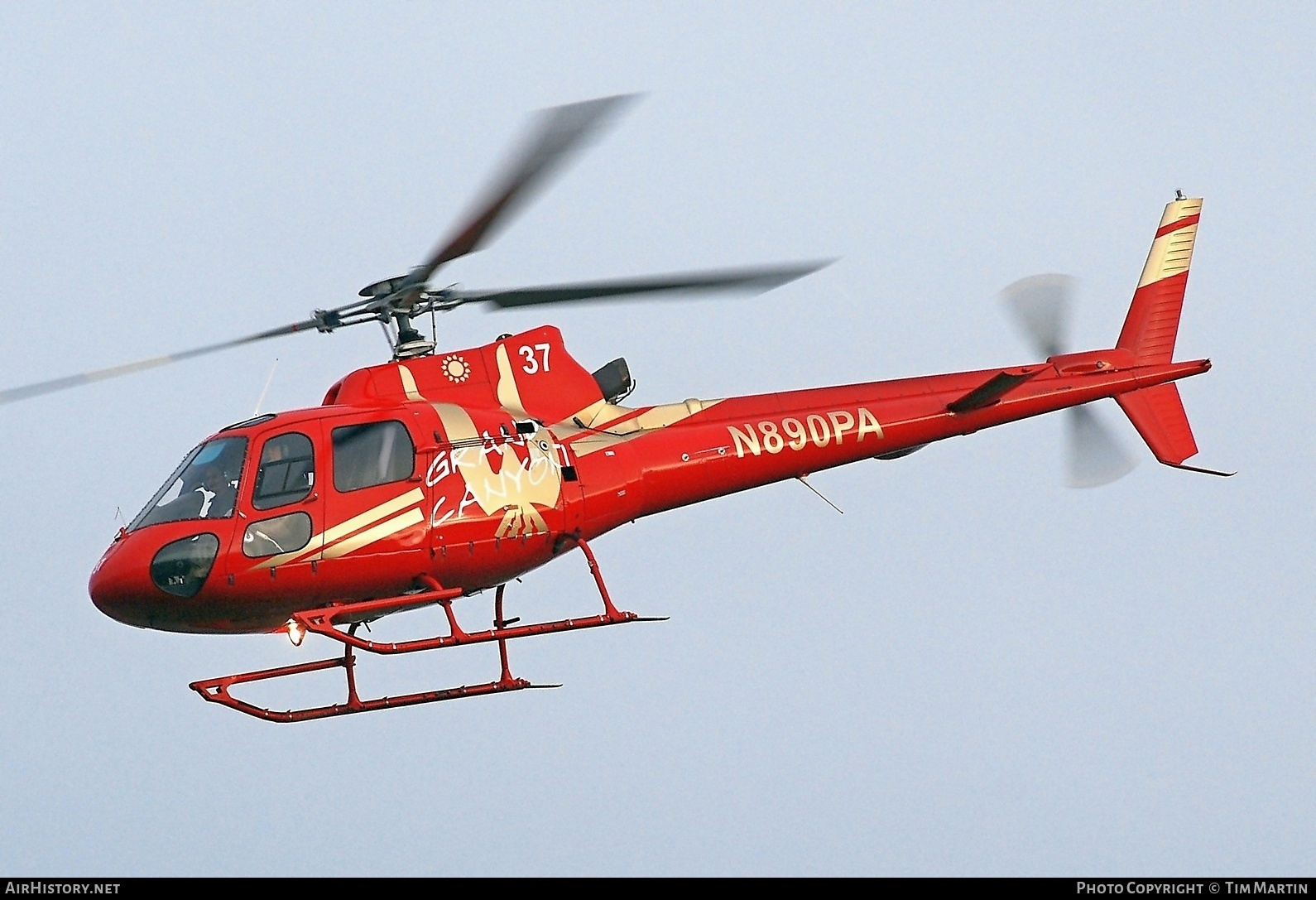 Aircraft Photo of N890PA | Aerospatiale AS-350B-2 Ecureuil | Papillon Grand Canyon Helicopters | AirHistory.net #224342