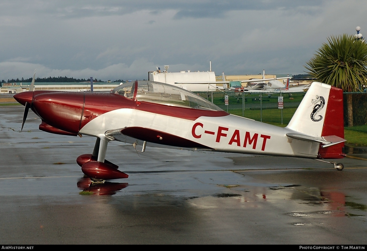 Aircraft Photo of C-FAMT | Van's RV-8 | AirHistory.net #224351