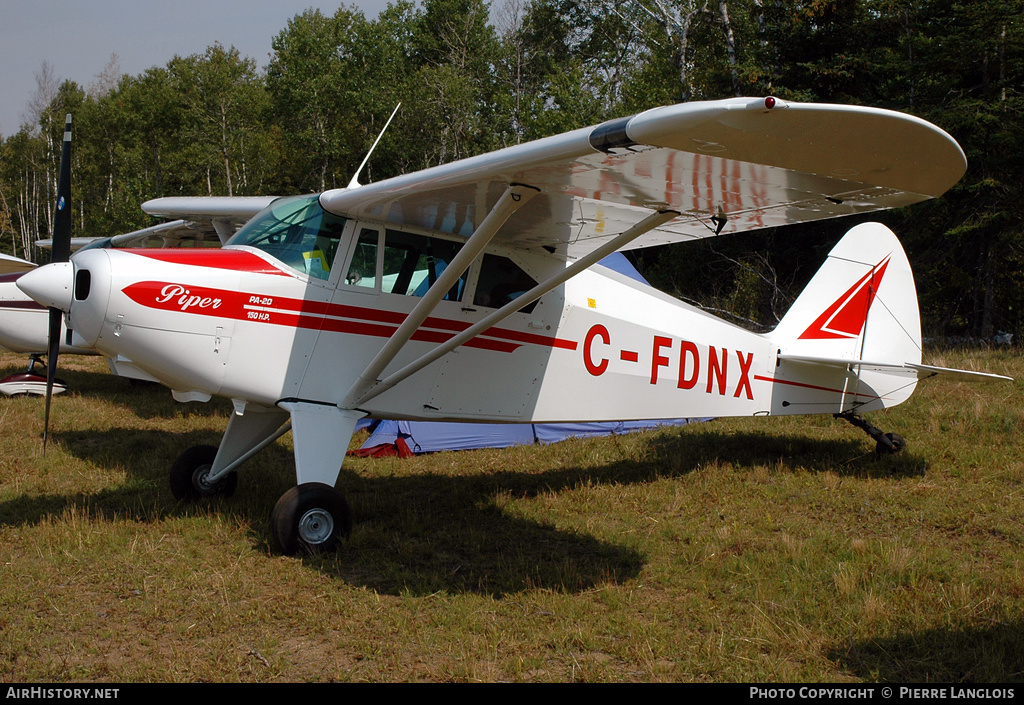 Aircraft Photo of C-FDNX | Piper PA-22-150 | AirHistory.net #224368