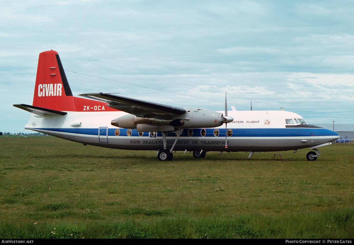 Aircraft Photo of ZK-DCA | Fokker F27-200 Friendship | Civair - New Zealand Ministry of Transport | AirHistory.net #224380