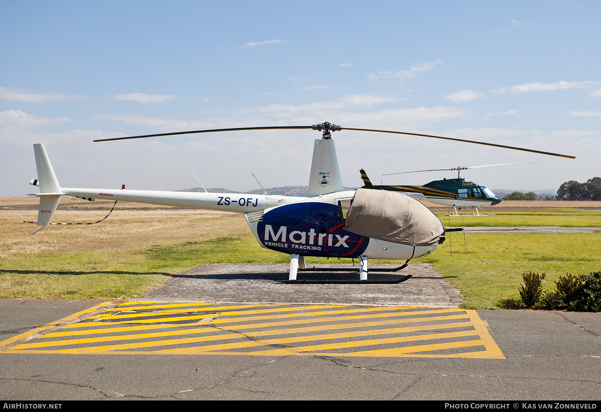 Aircraft Photo of ZS-OFJ | Robinson R-44 Raven II | Matrix Vehicle Tracking | AirHistory.net #224383
