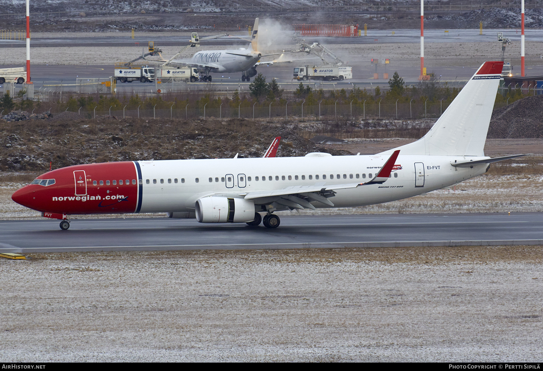 Aircraft Photo of EI-FVT | Boeing 737-8JP | Norwegian | AirHistory.net #224403