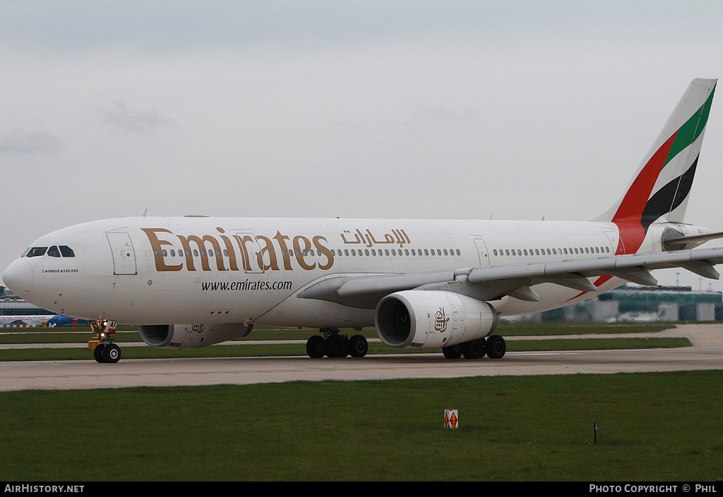 Aircraft Photo of A6-EAI | Airbus A330-243 | Emirates | AirHistory.net #224404